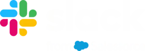Slack and Salesforce logos